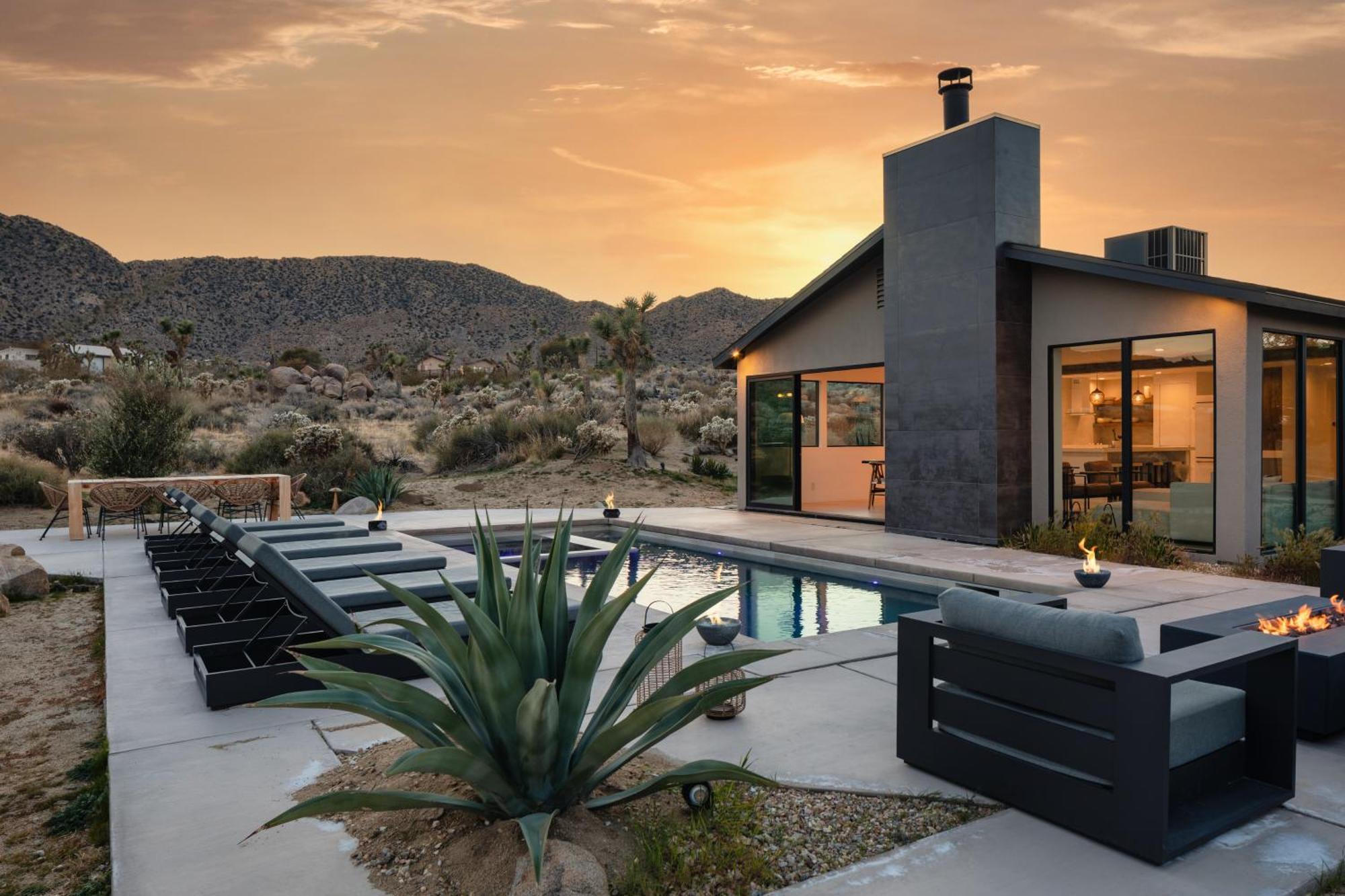Amaru Muru - Luxury Retreat With Pool/Hot Tub/Yoga Joshua Tree Ngoại thất bức ảnh