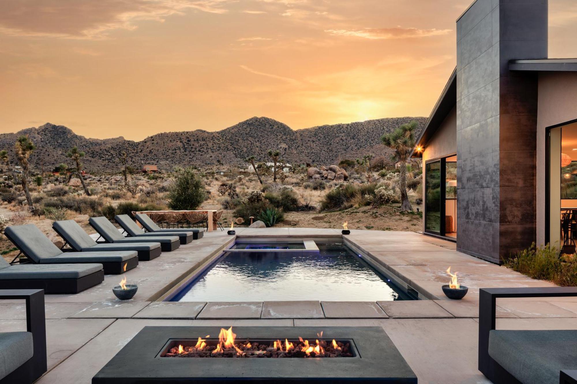 Amaru Muru - Luxury Retreat With Pool/Hot Tub/Yoga Joshua Tree Ngoại thất bức ảnh